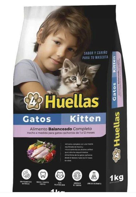 4 HUELLAS KITTEN