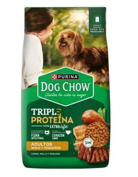 TRIPLE PROTEINA, Razas Pequeña y Minis X 20KG